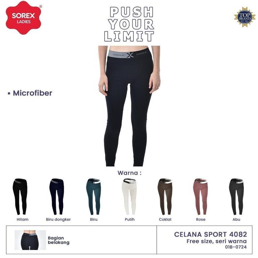 NEW PRODUCT Sorex Stelan Set Legging Senam 4082 dan Bra Sport Sorex 023