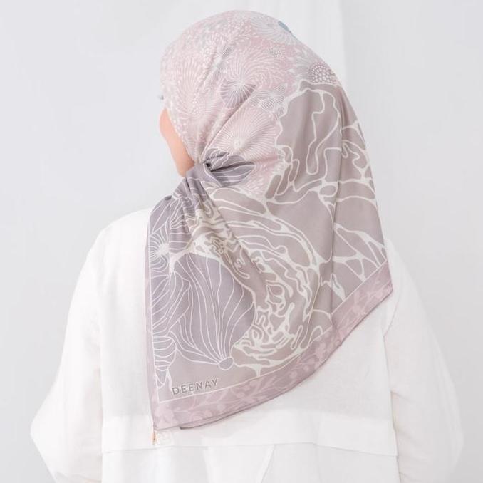 PROMO HARI INI - HIJAB MOTIF SEGIEMPAT DEENAY SONALI SERIES
