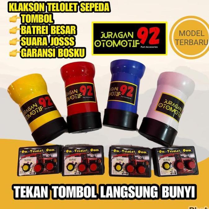 TELOLET BASURI SEPEDA / KLAKSON TELOLET SEPEDA / BEL SEPEDA