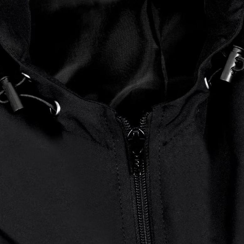 MURAH MISCAST WINDBREAKER VINTAGE JACKET HAMESH BLACK