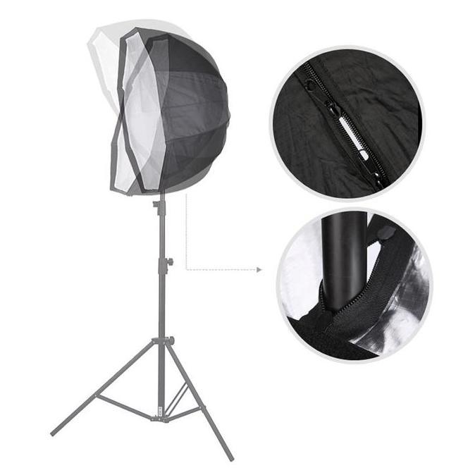 SIAP KIRIM Payung Octagon Softbox Reflektor untuk Flash Speedlight softbox lampu