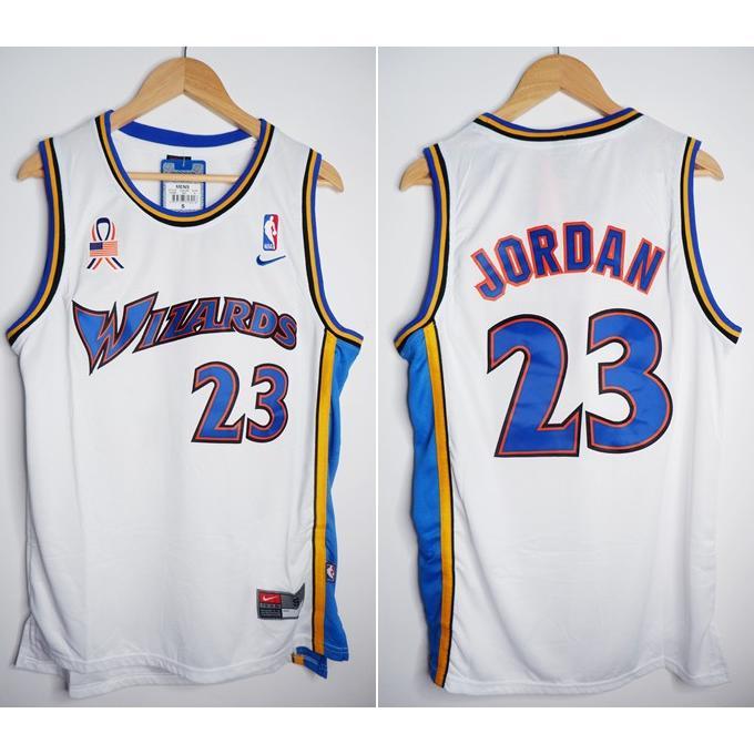 HOT DEALS SALE JERSEY BASKET NBA WIZARDS #23 MICHAEL JORDAN PUTIH 2003