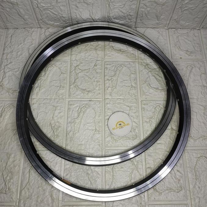 Ready Rims Velg 16 Murni ARAYA VP21 ETRTO 305 Rim Lubang 28H Single Wall Black CNC Sepeda BMX CTB Li