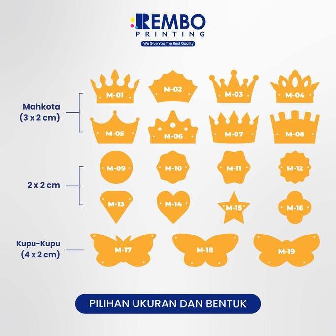 New  Label Akrilik Hitam Rebranding Hijab Warna Hitam / Baju / Label Jilbab