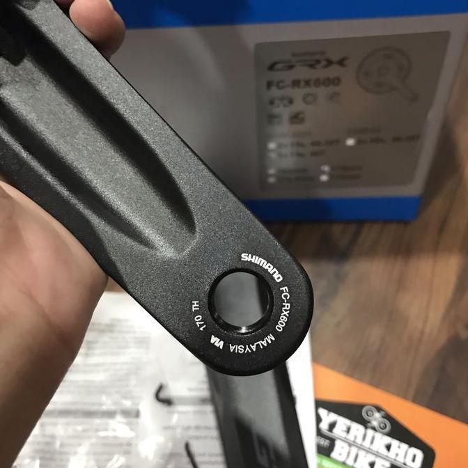 Ready Crank Gravel Bike Shimano GRX FC-RX600 1x11 40T 170mm