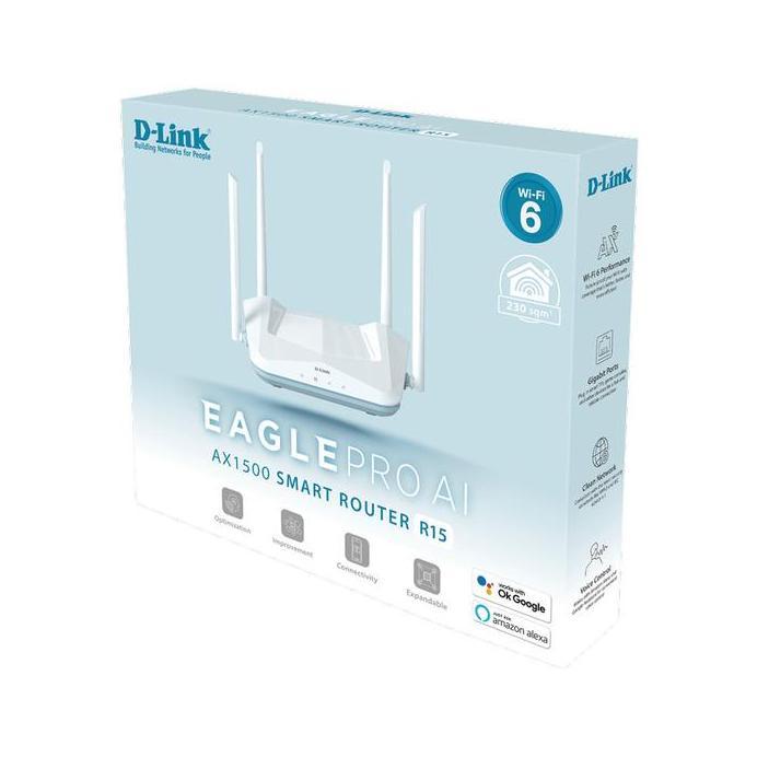 New Dlink R15 AX1500 Wifi6 Eagle Pro AI Smart Router