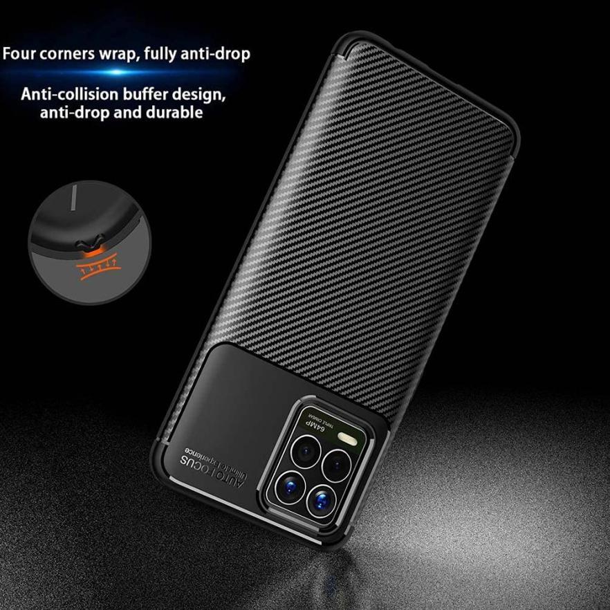 NEW CASE REALME 8 8i 8 5G 8 PRO Autofocus Carbon Slim Armor Anti Shock - AUTOFOCUS NEW