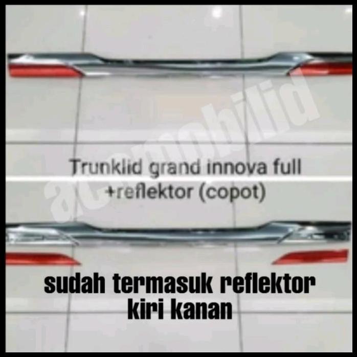 BEST DEAL TRUNKLID BAGASI BELAKANG TRUNKLID KIJANG INNOVA 2004-2015 MODEL ORIGINAL OEM INNOVA LUXURY
