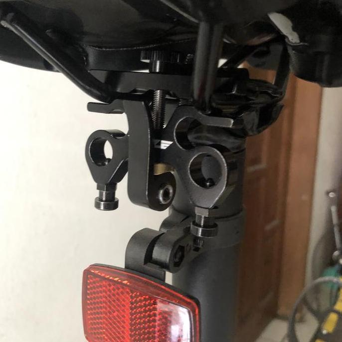 Ready Braket Mounting Pedal QR Quick Release Sadel Alloy Raze Syte Litepro