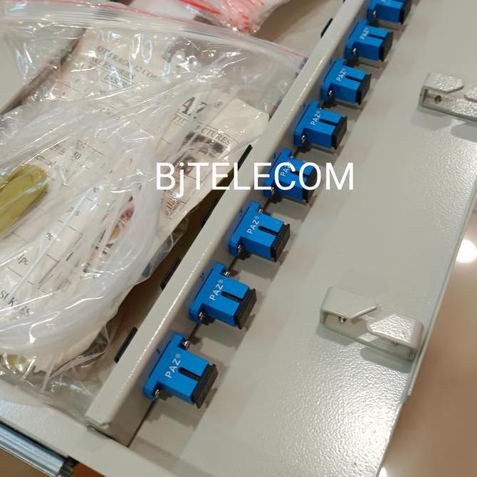 New ODF 12 core SC lengkap adapter sc PAZ/ Otb 12 core PAZ lengkap adapter