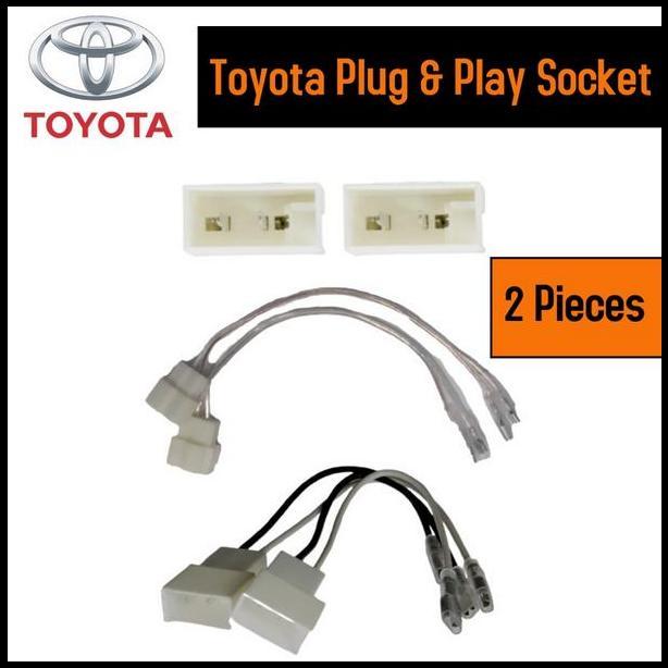DISKON SOKET KABEL SPEAKER PNP TOYOTA / SOCKET SPEAKER TOYOTA