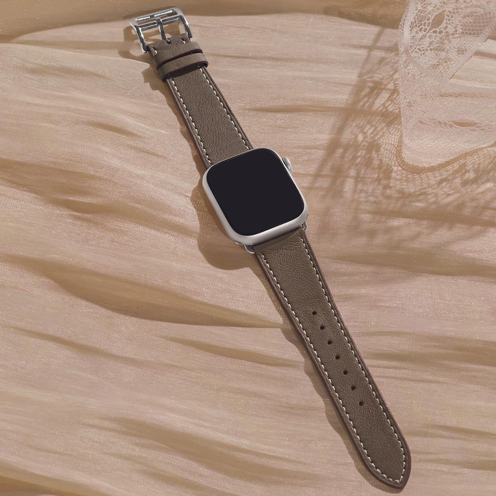 NEW Leather Strap Band for Apple Watch Ultra 3 2/Ultra 49 Series 11 10 9 8 7 SE 3 45mm 41 46 44 40mm