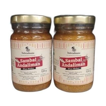 INDOCULINAIRE Sambal Andaliman Khas Medan Botol 120 Gram FA