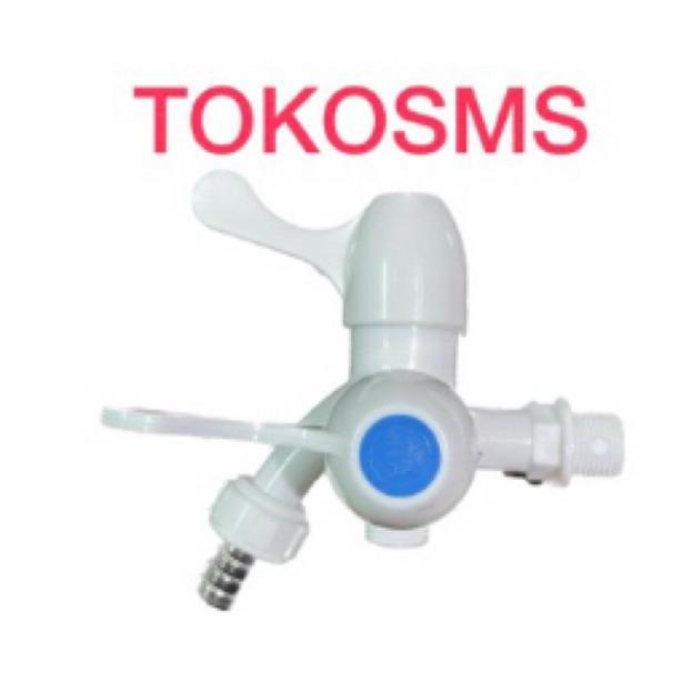 TERLARIS KRAN CABANG PLASTIK KRAN SHOWER PLASTIK SHOWER TAP TEBAL