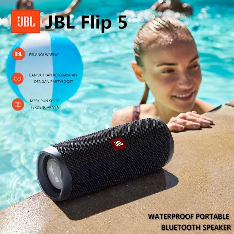 Jbl Flip 5 Waterproof Portable Bluetooth Speaker