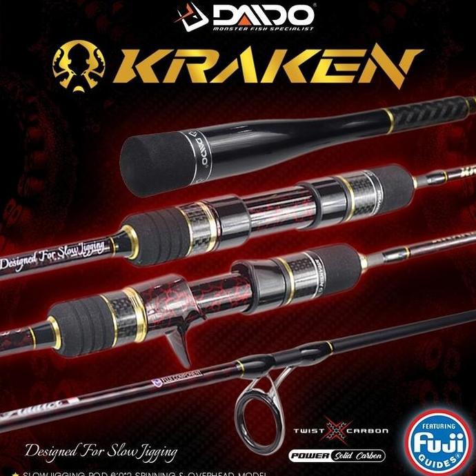 Daido - Joran Kraken Carbon Solid Slow Jigging - Joran Pancing