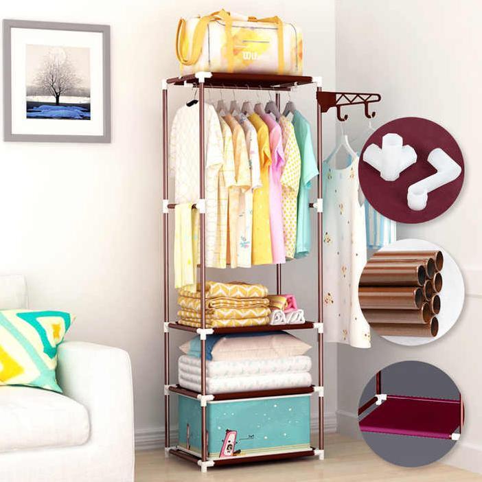 Disc Rak Gantungan Baju Informa Rak Penyimpanan Rak Baju Susun Bongkar Pasang