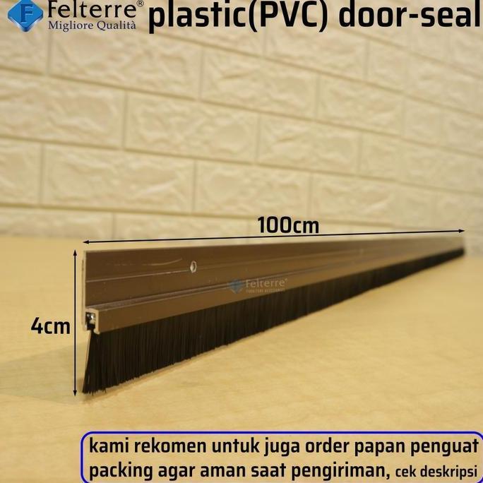 Weare- Door Brush Seal/Door Seal/Door Seal Brush/Penutup Celah Bawah Pintu