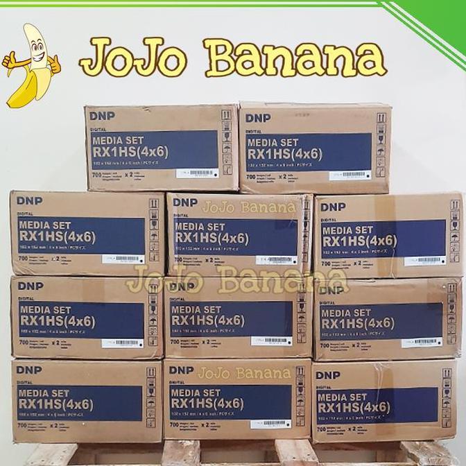 Media Set Refill dan Paper DNP Fotolusio for DS-RX1 Photobooth Printer