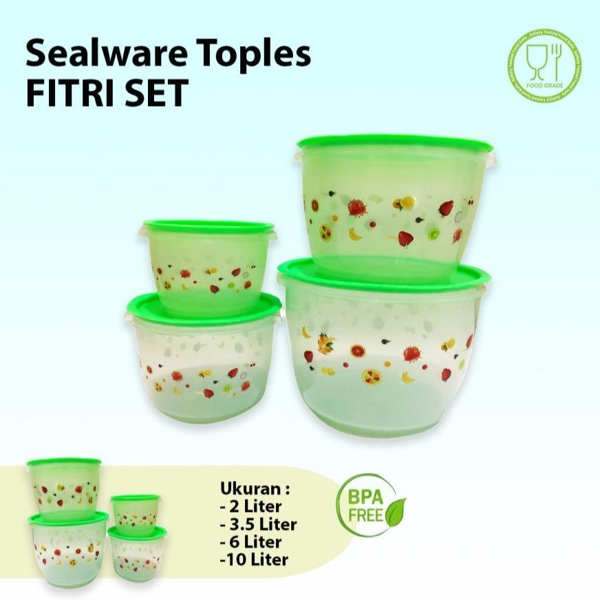 SEALWARE TOPLES MAKANAN FITRI SET PLASTIK TEBAL 2-10L