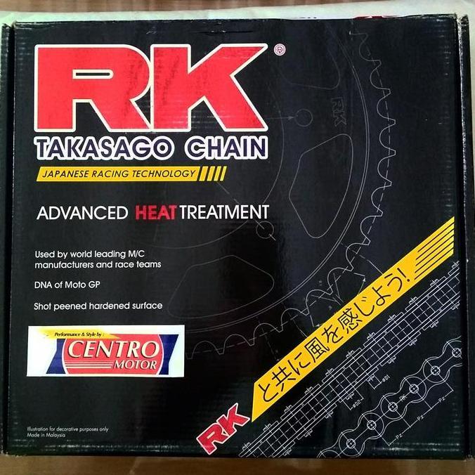 BEBAS ONGKIR - Gear Set RK Takasago-Honda CBR250
