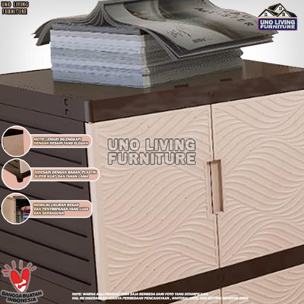 Premium Lemari Pakaian Plastik Kingdom Virus Ungu 4 Susun Lemari Pintu Lemari Plastik Minimalis Lema