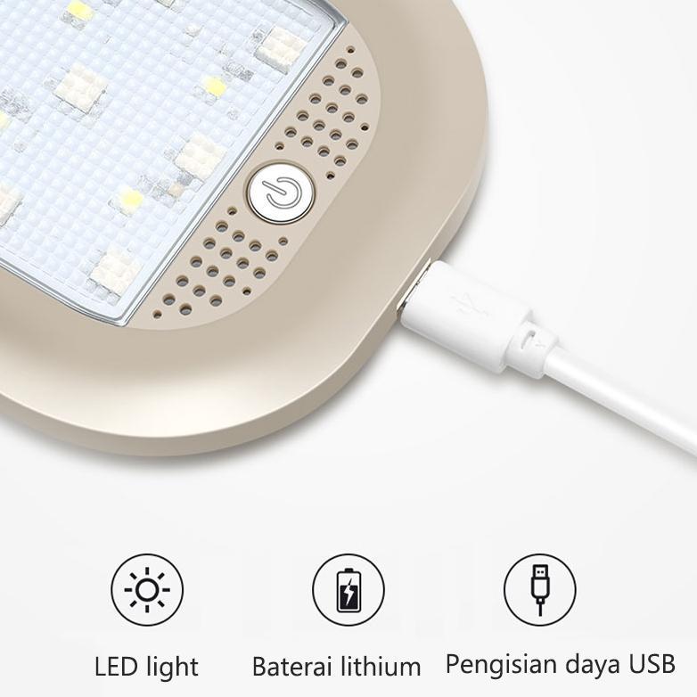 CUCI GUDANG SEAMETAL Lampu Dalam Mobil Led Plafon Lampu Led Indoor Wireless Touch Light Lampu Dalam 