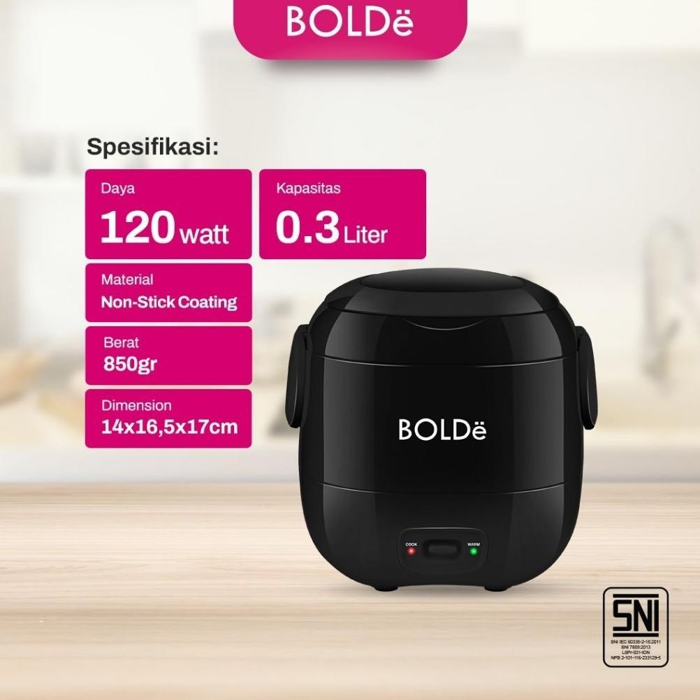 Hot Deals Rice Cooker Mini Bolde Supercook Mini 0.3 L Rice Cooker Portable