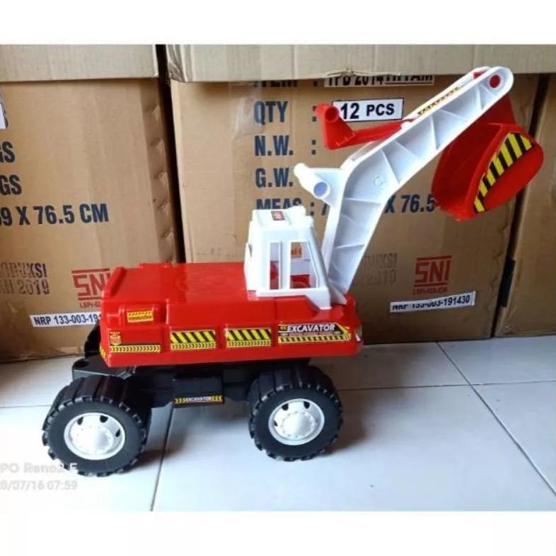 Premium Bisa CodMainan Truck Excavator Bisa Di Naiki/Mainan Mobil Dorong Anak St 2121 Kekinian
