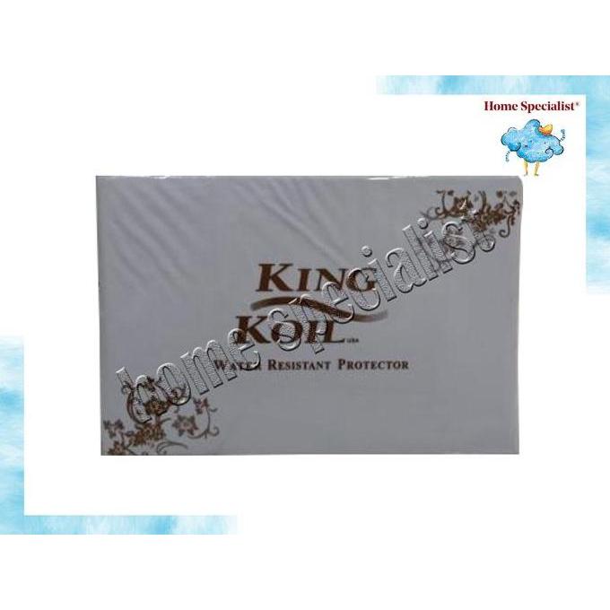 NEW PILLOW PROTECTOR KINGKOIL WATER RESISTANT (PELINDUNG BANTAL KINGKOIL) ORI