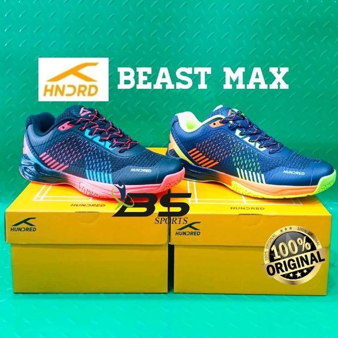 SEPATU BADMINTON HUNDRED BEAST MAX HNDRD BEAST MAX ORIGINAL
