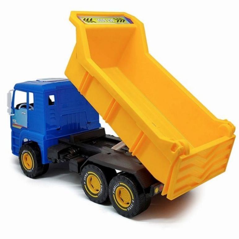 Premium Mainan Truk Pasir Dump Truck Besar Bahan Plastik Kuat Sni 2026