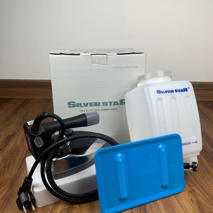HOT DEALS Setrika Uap Silverstar ES300 / Gosokan Uap Silverstar ES300 (Laundry, Gantungan, Infus)