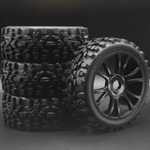 BAN BUGGY 1/8 SOFT RUBBER TYPE HEX 17MM (2PCS)