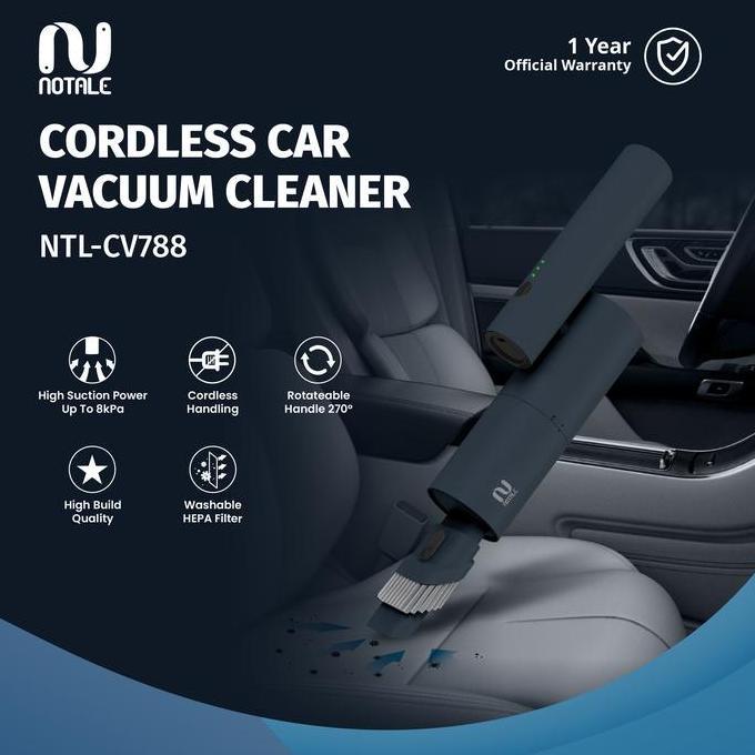 NEW - Notale Portable Car Vacuum Cleaner Penyedot Debu