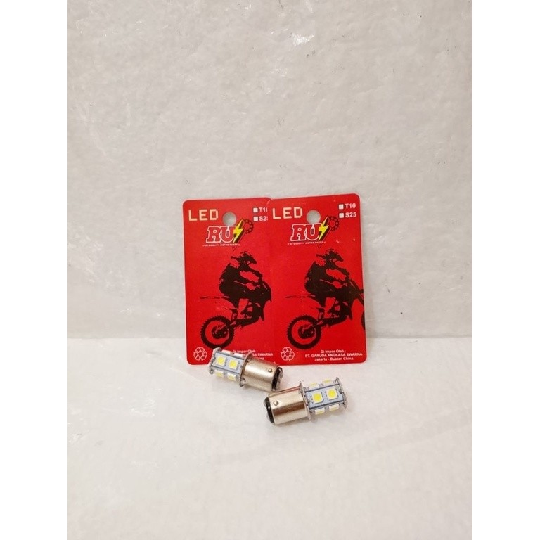 BOLAM BOHLAM DOP LAMPU STOP LED KEDIP JAGUNG PUTIH