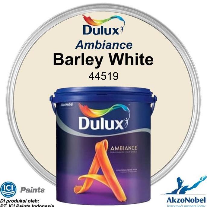 TERBARU - CAT DULUX AMBIANCE 20 LT - BARLEY WHITE 44519