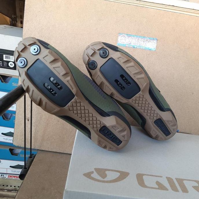 Sepatu Giro Ranger Olive Gum - cleat shoes mtb