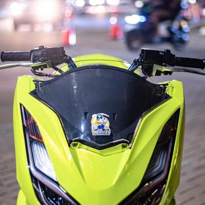 NEW VISOR PCX 160 2021-2024 CEPER X2 VISOR PCX 160- TIDAK COCOK UNTUK PCX 2025  MOTORCYCLE ORI