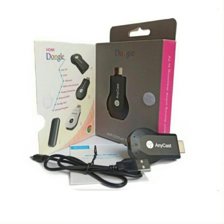 Grosir Dipesan Ya--[Cod] Paket Anycast Hdmi Dongle / Alat Penyambung Hp Dengan Tv Tabung Hdmi Dongel