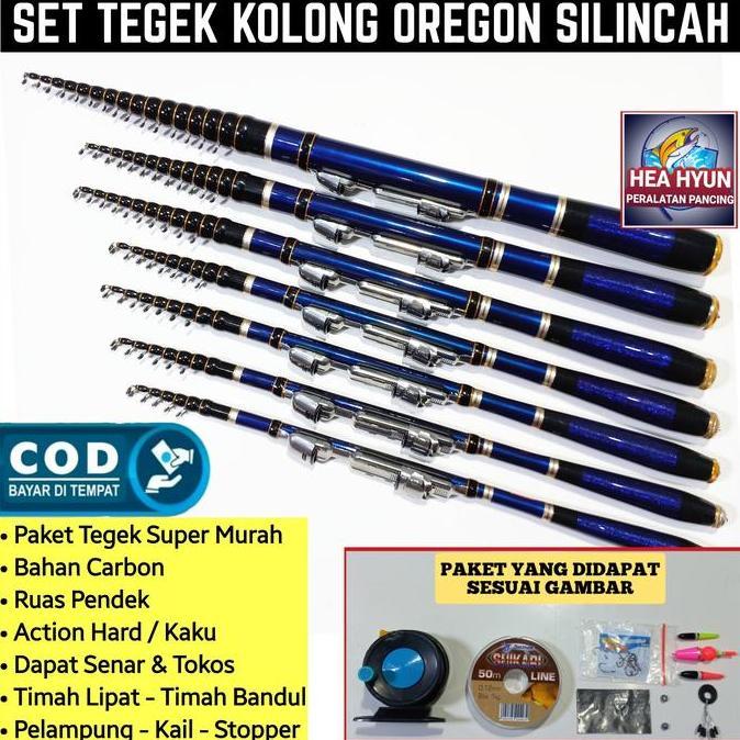SET JORAN TEGEK KOLONG OREGON SILINCAH 180 210 240 270 300 360 450 CARBON KAKU RUAS PENDEK - SANGAT 