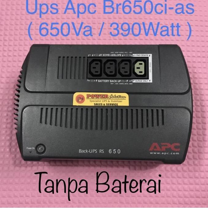 UPS APC BX625CI-MS TANPA BATERAI, UPS APC 625VA TANPA BATERAI Termurah