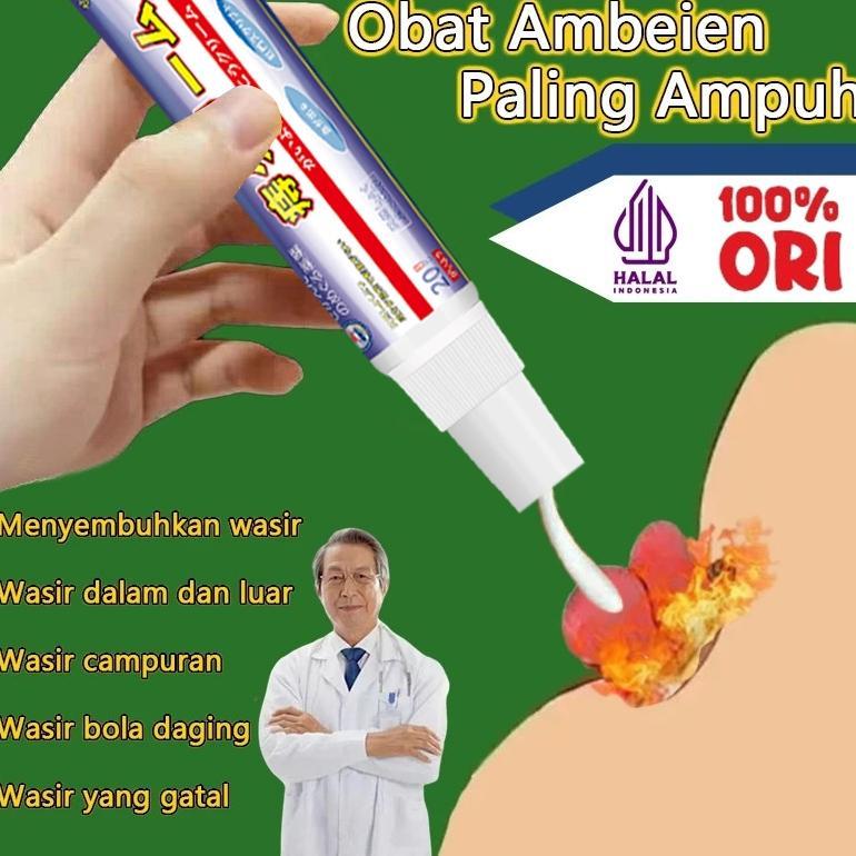 Terlaris Salep ambeien paling ampuh wasir ambeien salep 100% Original obat wasir 20g Herbal Ampuh Wa