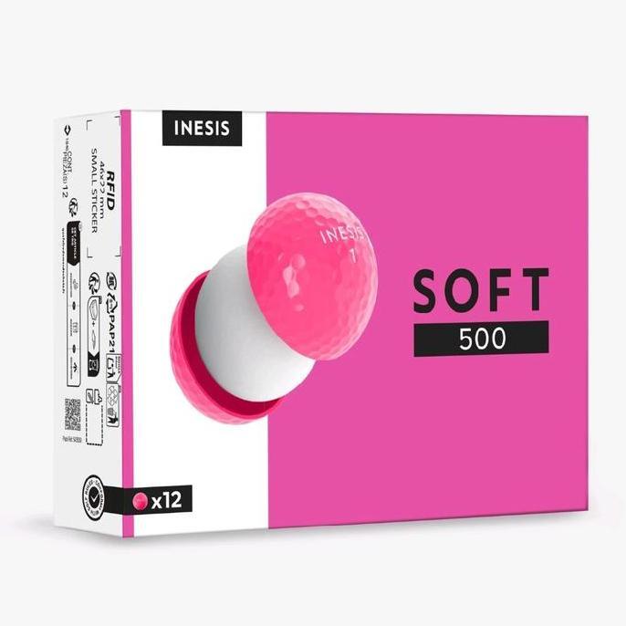 Bola Golf x12  bola golf inesis soft ball golf bola golf