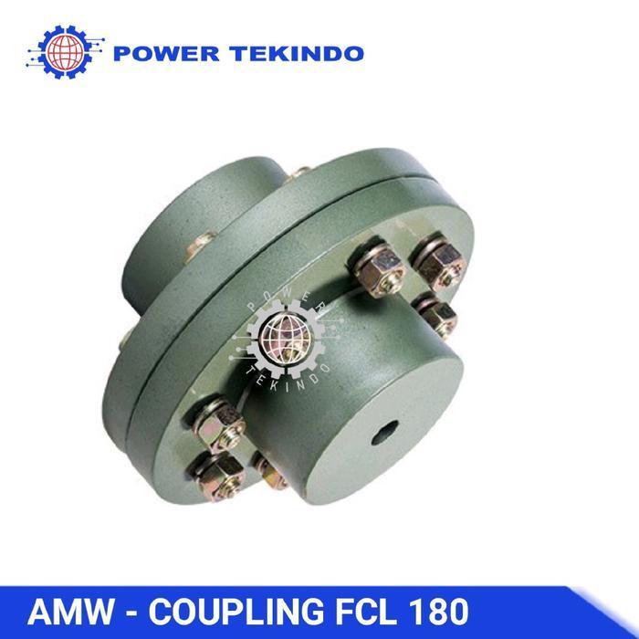 Coupling FCL 180 AMW Sambungan Mesin Dinamo Gearbox Kopel Flexible Coupling