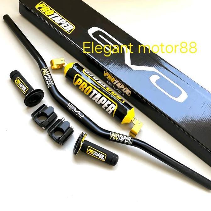 NEW STANG / STIR FATBAR PROTAPER EVO LOW SET RAISER + BUSA PALANG STANG + HANDGRIP PROTAPER MOTORCYC