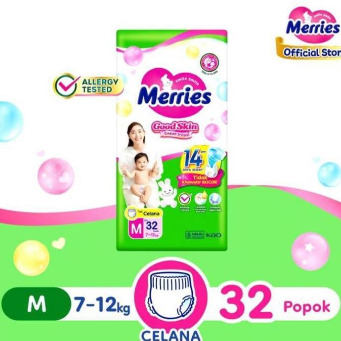 NEW MERRIES PANTS GOOD SKIN M32 / MERRIES PANTS M32 ORI