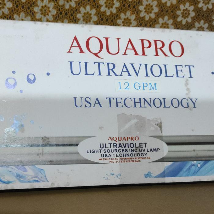 UV 12Gpm Aquapro Lengkap