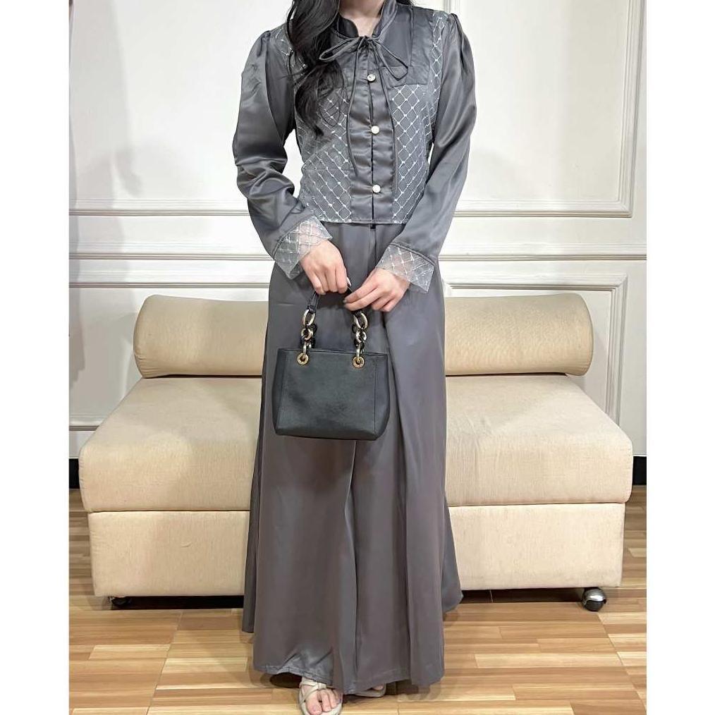 Premium Nazwa Gamis Dress By Fortuna