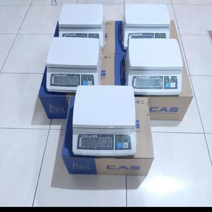 TIMBANGAN Digital DAPUR kapasitas 30 kg x 1gram / timbangan meja 30kg / timbangan DIGITAL CAS SW-1A 
